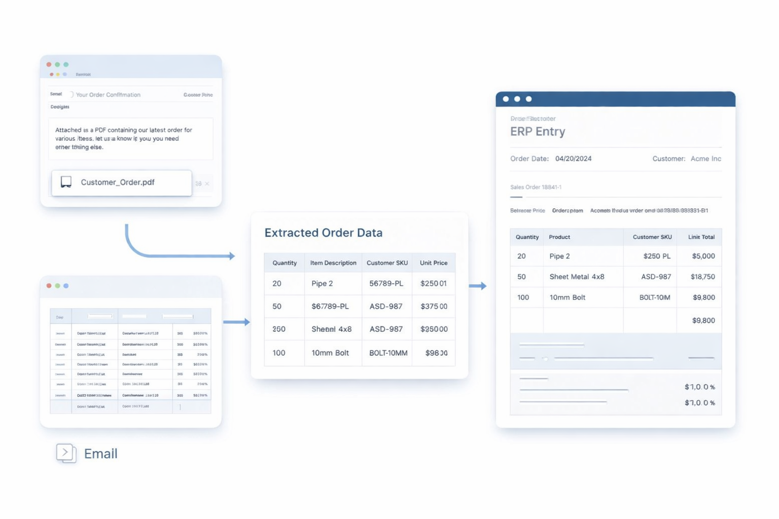 ClearSupply ERP entry